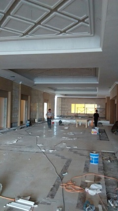 河南史丹利集團(tuán)招待酒店3855㎡裝修工地圖_現(xiàn)場(chǎng)施工圖文直播